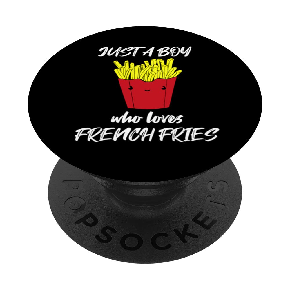 Boy Loves Fries | Cute French Fries PopSockets Swappable PopGrip