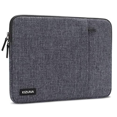 KIZUNA Tablet Sleeve Case 10 Inch Water-Resistant Laptop Bag for 10.1" Notebook/9.7" 10.5" 11" iPad Pro/Microsoft Surface Go/10.8" Huawei MediaPad/Samsung Galaxy Tab S4/Acer Iconia One 10 -Grey