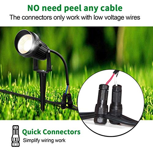 Hypergiant Fastlock Twist Low Voltage Wire Connector 8 Pack,Landscape