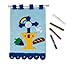 First Communion Banner Kit - Holy Communion Decoration Favors, Arts and Craft DIY Kit Party Supplies for Boys, Blue - 12.4 x 9.4 Inches