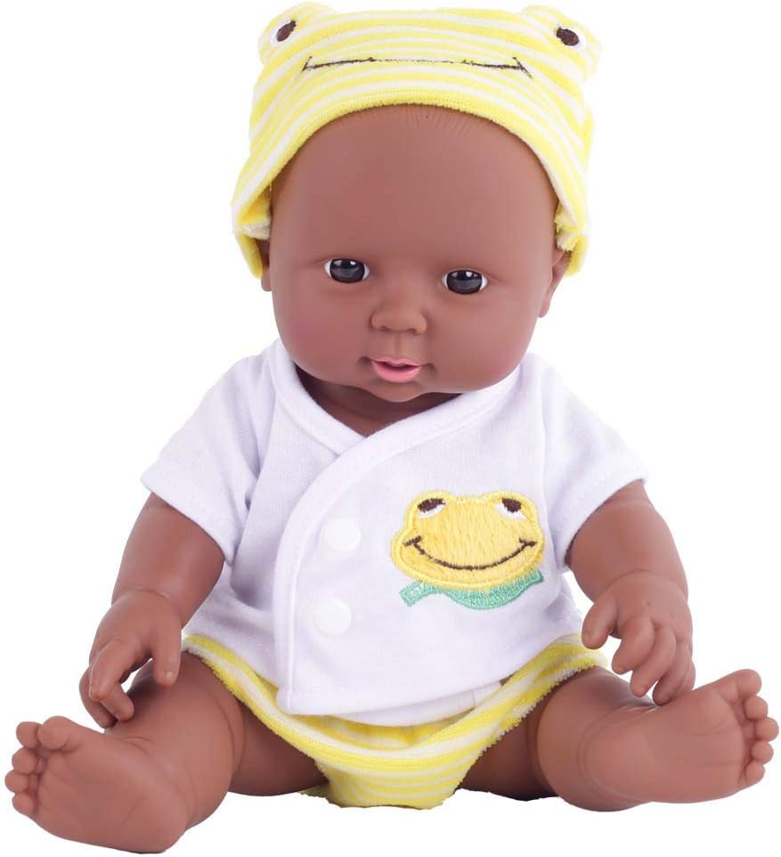 Prezzo ZBYY Reborn Doll Mini Molle Simulazione Vinile Bambole Reborn Maschio in Silicone Regalo di Natale di Compleanno 12 Pollici 30cm,Yellow Offerte