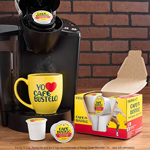 Café Bustelo Espresso Style Dark Roast Coffee, 96 Keurig KCup Pods