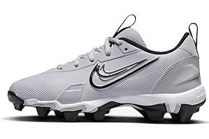 Nike Force Trout 9 Keystone Big Kids' Baseball Cleats (FB9731-002, Pewter/Wolf Grey/Black/Black)