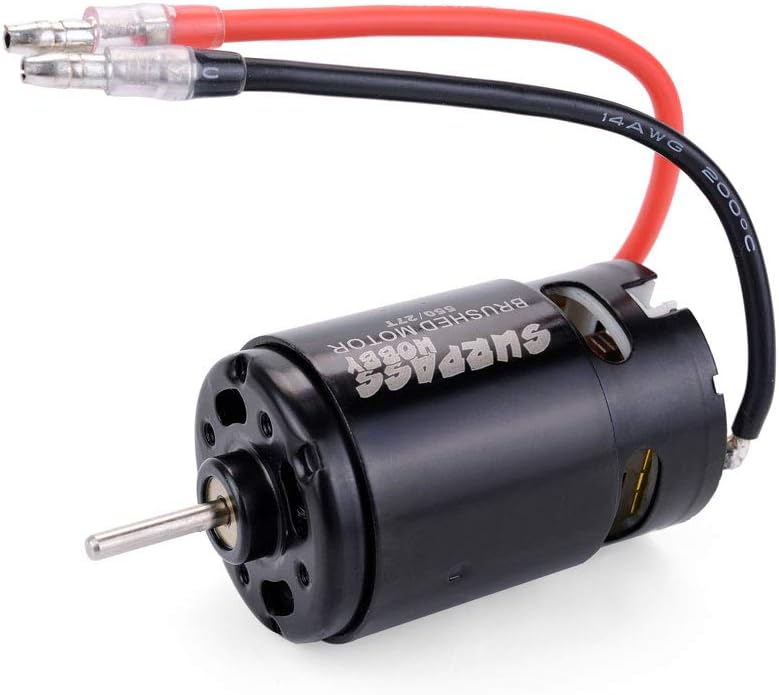 DollaTek 550 Carbon Brushed Motor 27T Strong Brushed Motor for 1/10 RC Model Car - Image 5