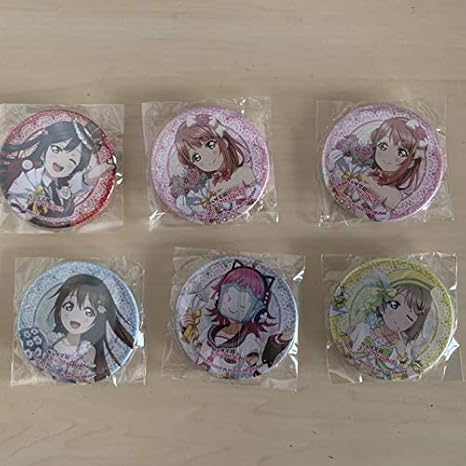 Amazon 虹ヶ咲 フェス 缶バッジ 6点 セット バッジ おもちゃ