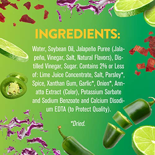 WISH-BONE JALAPENO LIME VINAIGRETTE, 15 OZ