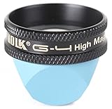 Volk G-4 Gonio Lens - Numerous Contact Type, Handle and Ring Size Options (G-4 High Mag Gonio, with Flange)