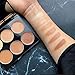 Sleek Makeup Contour and Highlighting Makeup Kit - Contouring Foundation/Concealer Palette - Cruelty Free & Hypoallergenic for Medium Skin Tones, 12g/0.43oz