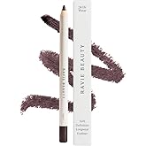Ravie Beauty Soft Definition Longwear Eyeliner Pencil DRIFT - Soft Blendable Waterproof Smudge Resistant Natural Everyday Eye Liner - Vegan Cruelty Free Clean Formula