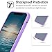 Pofesun Silicone Case Fits for iPhone Xs (2018)/ iPhone X(2017) 5.8 inch, 5 Pack Ultra Slim Thin Soft TPU Rubber Gel Phone Case Cover Compatible with iPhone 10/X/XS - White,Pink,Mint,Purple,Blue