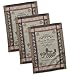 DII French Jacquard Kitchen Collection, Dish Towel Set, Rose De Provence 3 Count