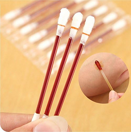 Sterile cotton swab stick medical swabs sterile disposable cotton swab Iodine Iodine v swabs alcohol swab.