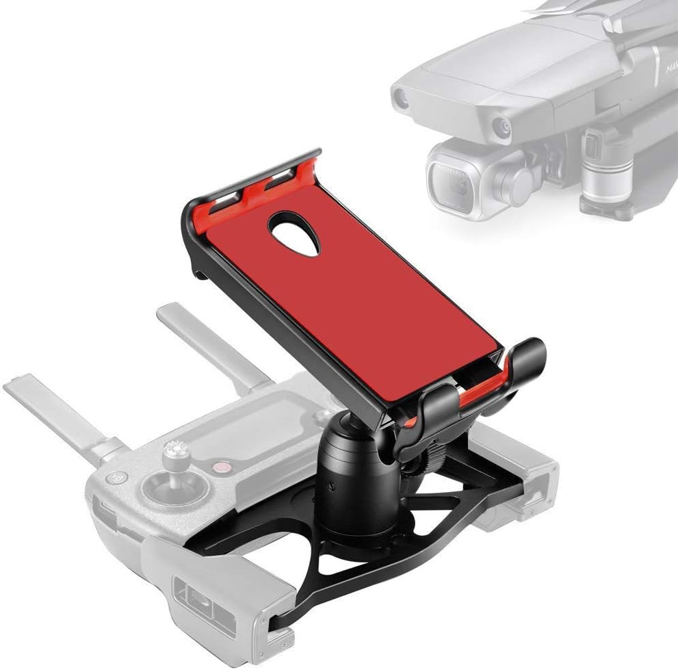 Techfection Mavic Tablet Mount Holde Aluminum-Alloy Foldable Tablet 4-11 Inchs Stand Holder Extender with Lanyard for DJI Mavic 2/Mavic Pro/Mavic Air/Mavic Mini/Spark Upgrade Accessories