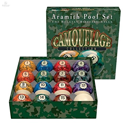 Aramith Camouflage Collection Billiard Ball Set