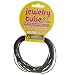 Black Rubber Tube For Jelly Necklaces & Bracelets / 5 Yards