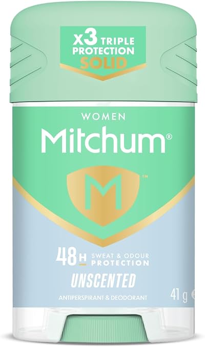 Mitchum Women Triple Odor Defense 48HR Unscented Stick Deodorant