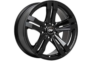 DAI Alloys Target ALLOY WHEEL RIM Gloss Black SIZE 17x7.5 INCH BOLT PATTERN 5x114.3 OFFSET 42 CENTER BORE 67.1 CENTER CAPS IN