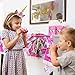 180+ PCS Complete Unicorn Party Supplies & Decorations - Glittery Unicorn Headband | Disposable Tableware Set | 30 Magical Balloons | 24 Pc Unicorn Cupcake Wrappers & Toppers | Party Favors