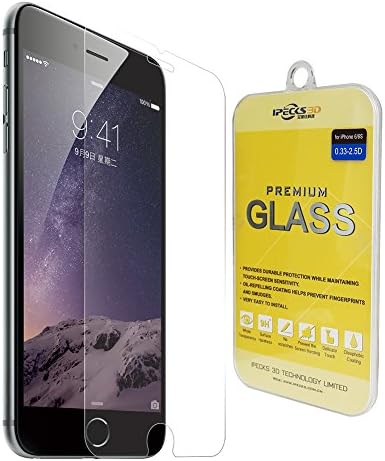 iPhone 7 6S 6 Screen Protector Tempered Glass Screen Film 4.7" by IPECKS3D (Not for 5.5" )