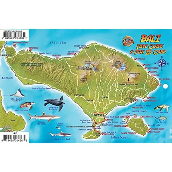 Bali Travel Map Ninth Edition (Periplus Travel Maps): Periplus