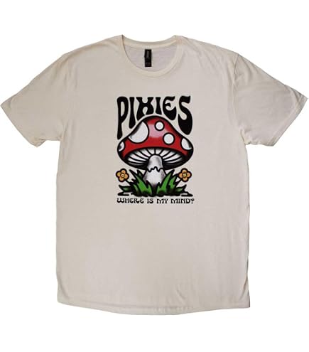 Amazon.com: The Pixies T Shirt Head Carrier Band Logo Official