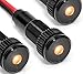3 Pack of PLUG-N-PLAY Instrument Cluster LED Indicator Light Dash Bulbs. Aluminum Pilot Lights. Color Acrylic Lens. Flush Panel Mount 5/16