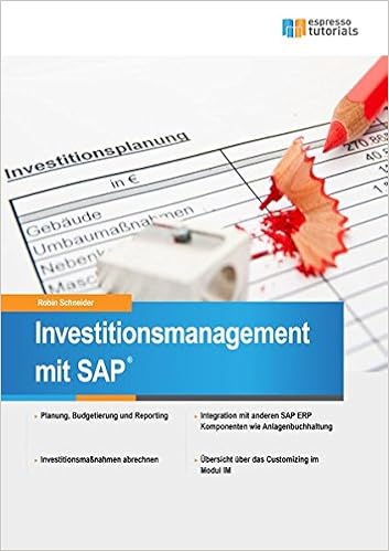 Investitionsmanagement Mit Sap Amazon De Schneider Robin Bucher