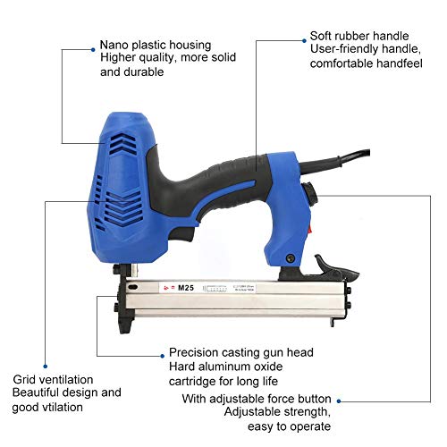 M25 Power Finish Nagler Elektrische Nagelpistole Tragbarer Rahmen Nagler Hochleistungs-Nagelpistole für die… – Bild 4