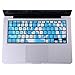 HDE Ultra Thin Silicone Rubber Keyboard Skin Cover for Macbook Pro Non Retina 13/15/17 (Blue Camo)