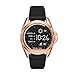 Michael Kors Access Bradshaw Black Silicone Smartwatch Strap MKT9000