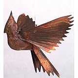 Ancient Graffiti Ancient Graffiti Cardinals Outdoor Sculpture, Torched Copper, Metal