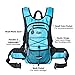 Atlapa Sports Lightweight Hydration Backpack 2L TPU Leak Proof Water Bladder Insulated Pocket Cold Storage Padded Shoulder Adjustable Straps Daypack for Hiking Skiing Running Cycling
