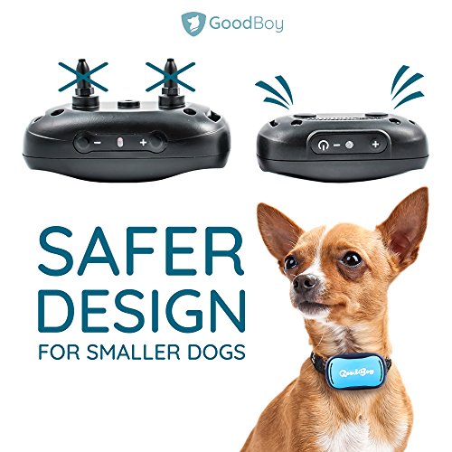 GoodBoy Small Dog Bark Collar For Tiny To Medium Dogs by Rechargeable