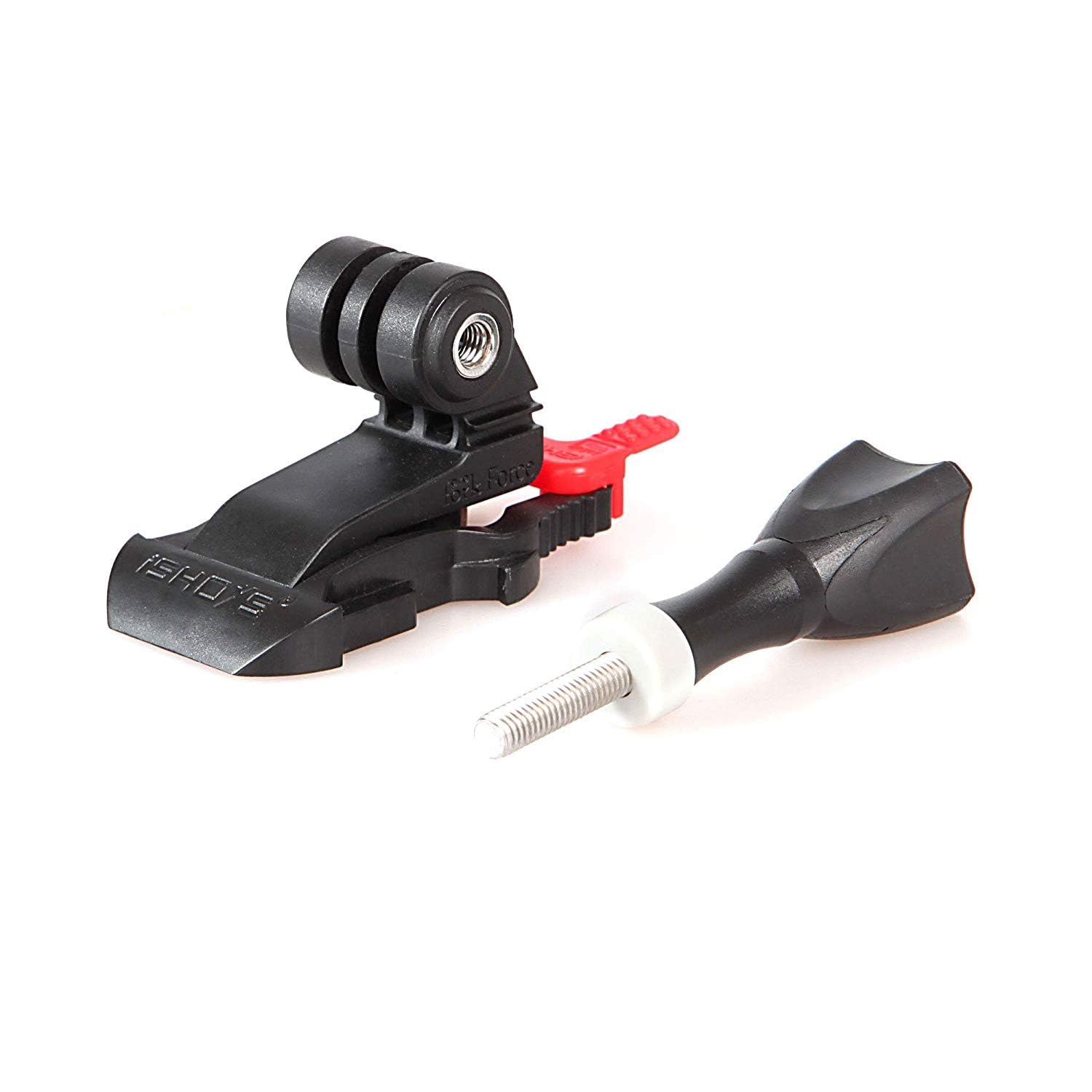 iSHOXS Pro Slider Force - Large Quick Release clip for GoPro Session, Hero and compatible Camera - with iSHOXS 2C Thumb-Screw