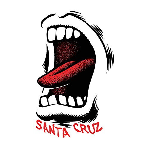 SANTA CRUZ Skateboard Sticker SCREAMING MOUTH 3.5"