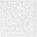 FolkArt Painting Stencil, 30609 Swirl Background