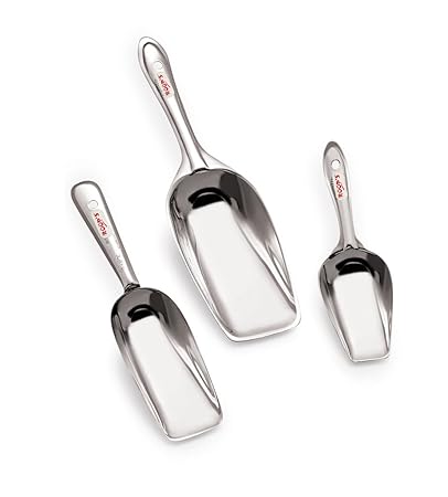RoopS Grain Flour Scoup 3 Pc Set