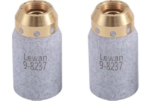 Lewan 2Pcs 9-8237 Shield Cup Fit Thermal Dynamics SL60/SL100/A120 Plasma Cutting Torch Consumables