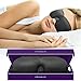Drift to Sleep Eye Mask with 2 Pairs Soft Foam Moldex Ear Plugs Comfortable Unisex Sleep Mask