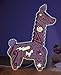 Creativity for Kids Llama Lamp Room Decor Craft Kit - Makes one USB Powered LED Light Up Lamp