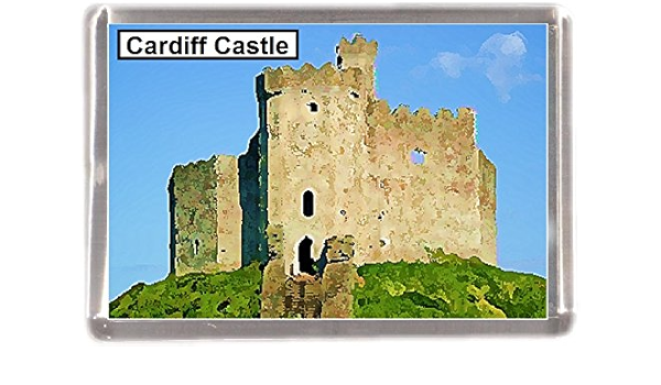 Castillo de Cardiff al por mayor Lote de 12 imanes de nevera ...