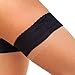 THIGH HIGH Plain Top Nude Silicone Stockings Sheer Nylon Pantyhose Veneziana 3/4 Medium/Large