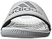 adidas Performance Men's Voloomix M Slide Sandal,Clear Onix Grey/Dark Grey/Clear Onix Grey,8 M US