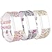 RedTaro Replacement Bands for Fitbit Charge 2 Small Paisley Foral Owl 3 Pack/Fitbit Charge 2 Wristbands