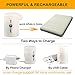X-Lounger Portable Air Pump with 3600mAh Battery USB Rechargeable Electric Air Pump for Inflatables Quick Inflate Deflate Air Mattress Air Bed Pool Floats,Lightest with Nozzles