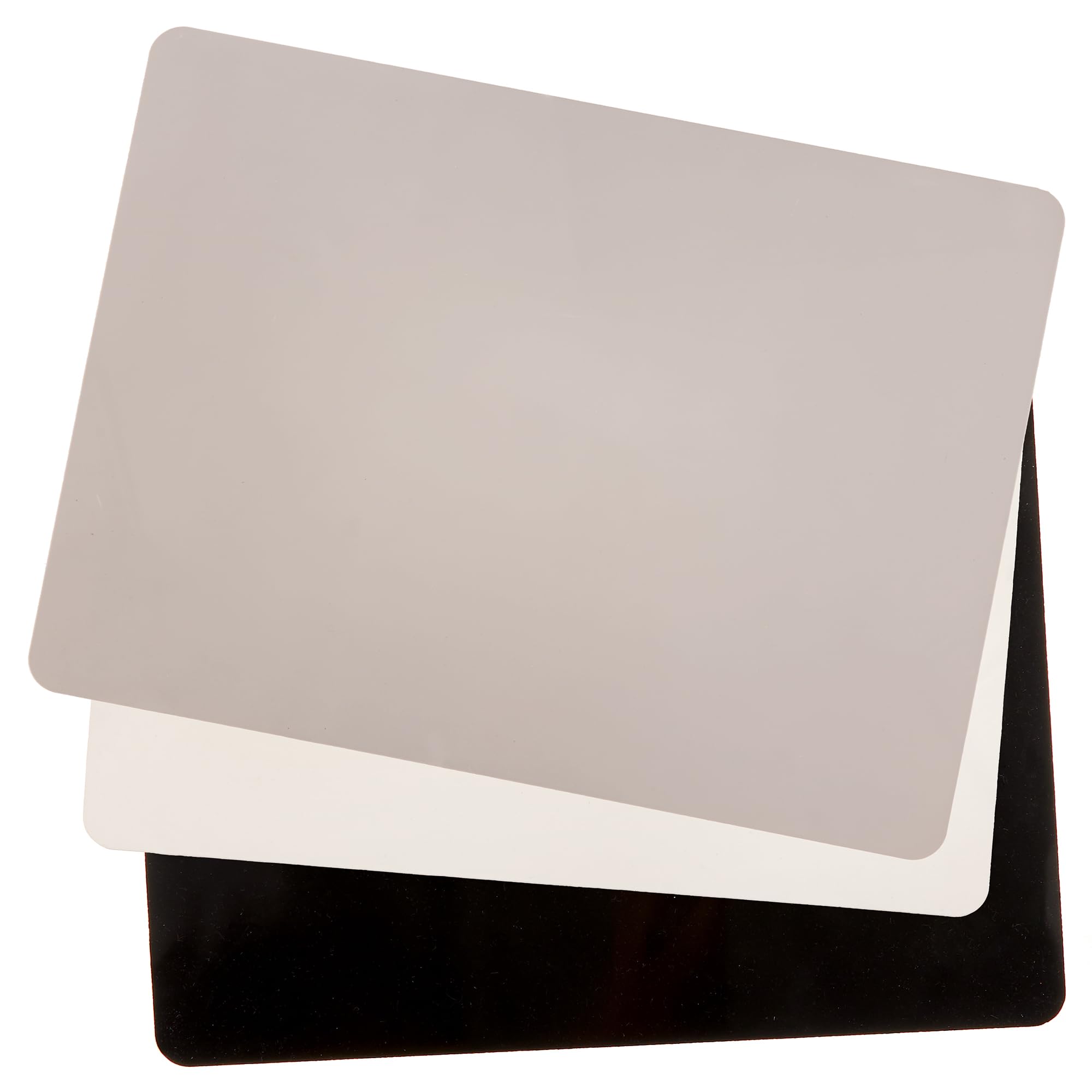 Baker Ross FN055 Silicone Mats - Pack of 3, Cutting Mats for Arts and Crafts Table Protector