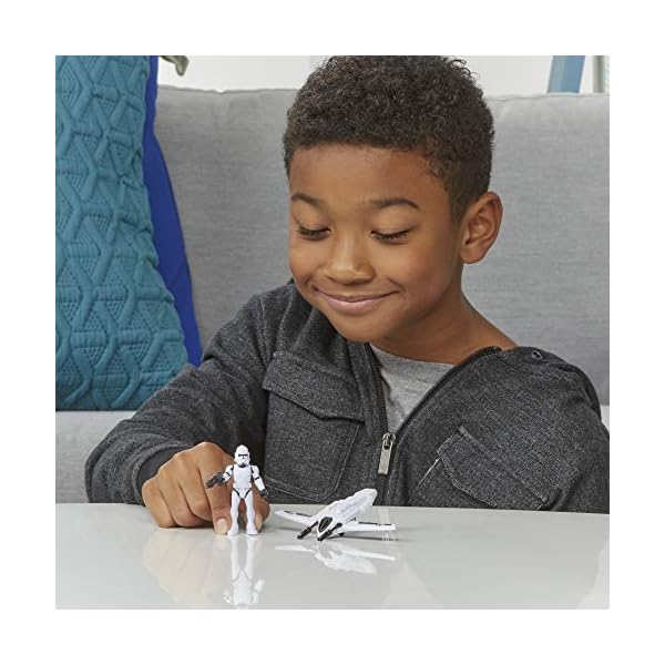 Star Wars Mission Fleet Gear Class Clone Trooper Arena Rescue 2.5-Inch-Scale Figure and Vehicle, Toys for Kids Ages 4…