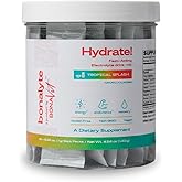 Bonavit Electrolytes Powder Packets - 20 Stick Packs - Electrolytes Sugar Free - Tropical Flavour - Instant Hydration Packets - Running Essentials - Gluten Free, Non-GMO - BonaLyte
