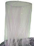 Mosquito Nets with Lights LYH Bed Canopy Mosquito Net Netting (Purple2)