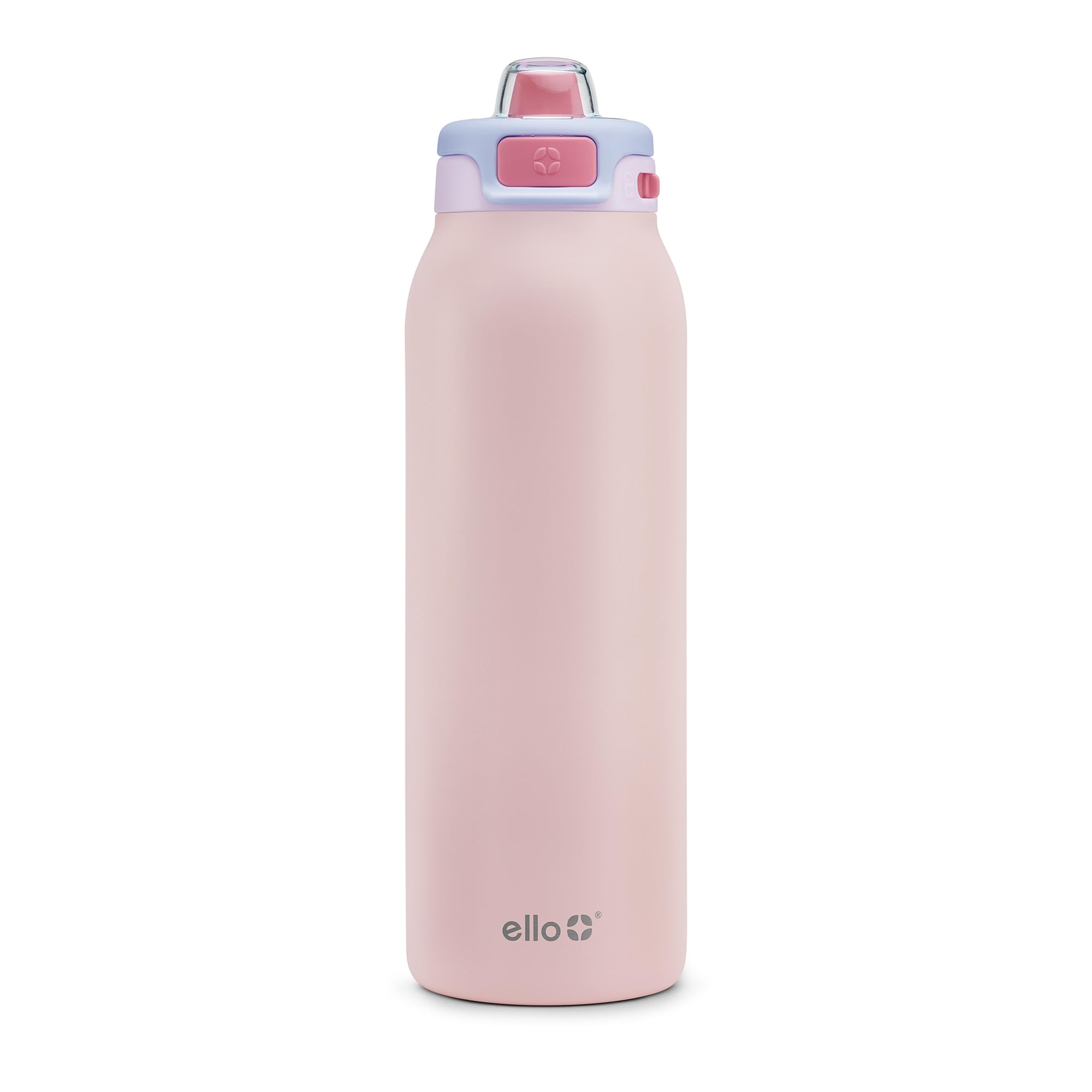 Photo 1 of Ello Pop & Fill 32oz Stainless Steel Water Bottle with Quick Fill Technology, Double Walled and Vacuum Insulated Metal, Leak Proof Locking Lid, Sip and Chug, Reusable, BPA Free, Heavenly Hues